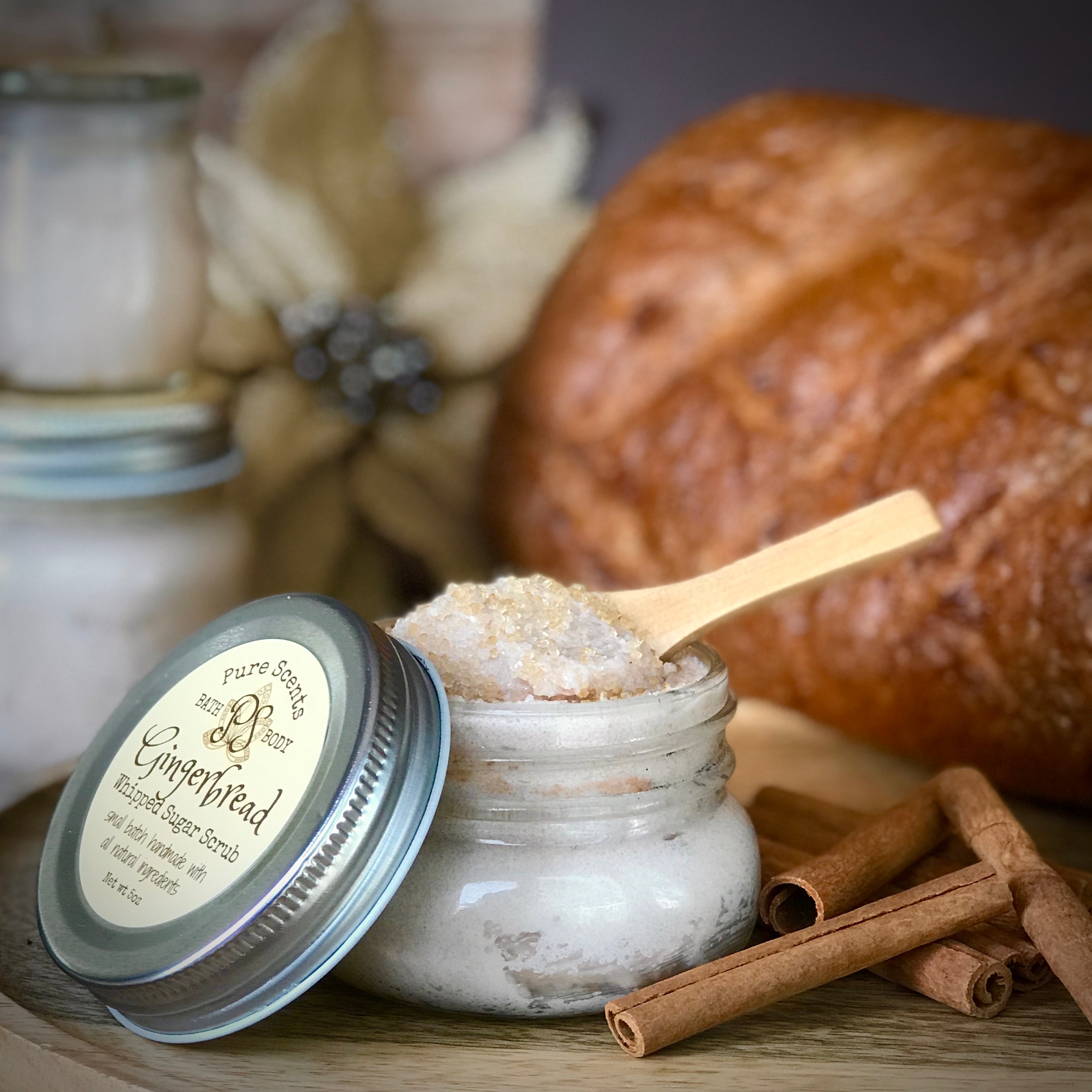 Gingerbread Whipped Sugar Scrub