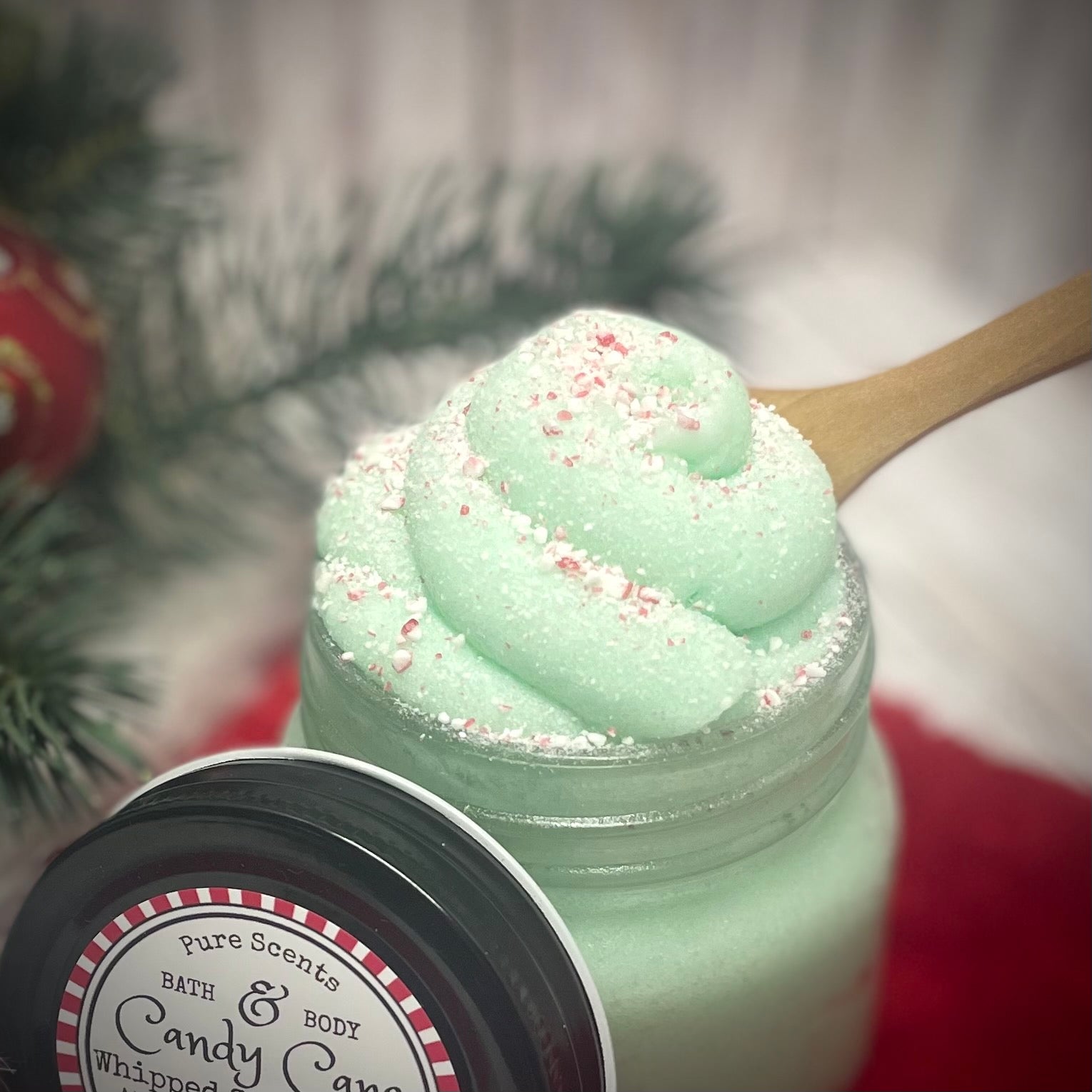 Candy Cane Whipped Sugar Scrub